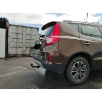Фаркоп Sheriff для Geely Emgrand X7 рестайлинг 2019-2020. Артикул 4236.12