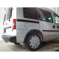 Фаркоп Galia оцинкованный для Opel Combo C 2001-2012. Быстросъемный крюк. Артикул O037C