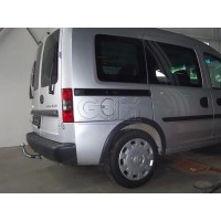 Фаркоп Galia оцинкованный для Opel Combo C 2001-2012. Быстросъемный крюк. Артикул O037C