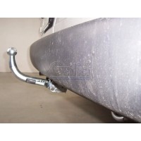 Фаркоп Galia оцинкованный для Opel Combo C 2001-2012. Быстросъемный крюк. Артикул O037C