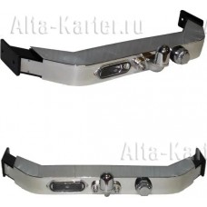 Фаркоп Baltex для Toyota Land Cruiser Prado 120 2003-2009. (с декор. накладкой и фонарем) Фланцевое крепление. Артикул Y-13FN