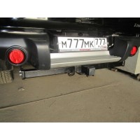 Фаркоп Bizon для Mitsubishi L200 удлиненный IV 1-й рестайлинг 2013-2015. Быстросъемный крюк. Артикул FA 0857-E