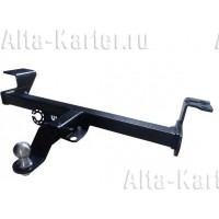 Фаркоп Bizon для Mitsubishi L200 удлиненный IV 1-й рестайлинг 2013-2015. Быстросъемный крюк. Артикул FA 0857-E