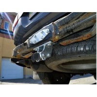 Фаркоп Galia оцинкованный для Toyota Land Cruiser 200 2007-2020. Быстросъемный крюк. Артикул T070C