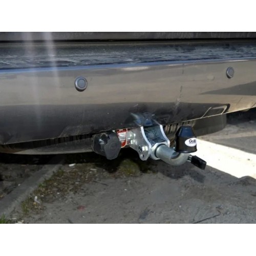 Фаркоп Galia оцинкованный для Toyota Land Cruiser 200 2007-2020. Быстросъемный крюк. Артикул T070C