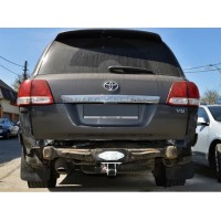 Фаркоп Galia оцинкованный для Toyota Land Cruiser 200 2007-2020. Быстросъемный крюк. Артикул T070C