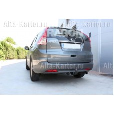Фаркоп Aragon (быстросъемный крюк, горизонтальное крепление) для Honda CR-V IV 2012-2018. Артикул E2401DS
