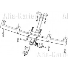 Фаркоп Baltex для Chevrolet Niva 2002-2020. Быстросъемный крюк. Артикул 27.2582.32