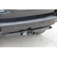 Фаркоп Bizon для Toyota Land Cruiser 150 Prado 2010-2020  (3 точки крепления, макс. нагрузка 3500/120 кг). Быстросъемный крюк. Артикул FA 1009-E