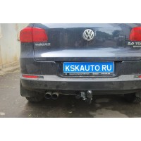 Фаркоп Лидер-Плюс для Volkswagen Jetta VI (5K2) 2010-2020. Артикул V123-A