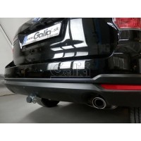 Фаркоп Galia оцинкованный для Subaru Forester IV 2013-2018. Быстросъемный крюк. Артикул S106C