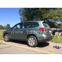 Фаркоп Galia оцинкованный для Subaru Forester IV 2013-2018. Быстросъемный крюк. Артикул S106C