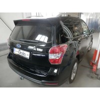 Фаркоп Galia оцинкованный для Subaru Forester IV 2013-2018. Быстросъемный крюк. Артикул S106C