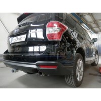 Фаркоп Galia оцинкованный для Subaru Forester IV 2013-2018. Быстросъемный крюк. Артикул S106C