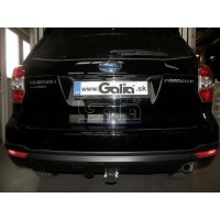 Фаркоп Galia оцинкованный для Subaru Forester IV 2013-2018. Быстросъемный крюк. Артикул S106C
