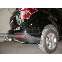 Фаркоп Galia оцинкованный для Subaru Forester IV 2013-2018. Быстросъемный крюк. Артикул S106C