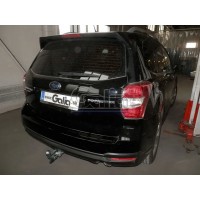 Фаркоп Galia оцинкованный для Subaru Forester IV 2013-2018. Быстросъемный крюк. Артикул S106C