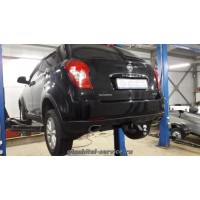 Фаркоп Bizon для SsangYong Actyon II 2010-2020. Быстросъемный крюк. Артикул FA 0606-E