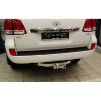 Фаркоп Baltex для Toyota Land Cruiser 200 2007-2020. (с декор. пластиной) Фланцевое крепление. Артикул Y-20aS