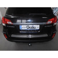 Фаркоп Galia оцинкованный для Subaru Outback IV 2009-2014. Быстросъемный крюк. Артикул S102C