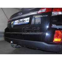 Фаркоп Galia оцинкованный для Subaru Outback IV 2009-2014. Быстросъемный крюк. Артикул S102C