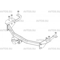 Фаркоп AvtoS для Toyota Alphard II 2008-2014. Артикул TY 39