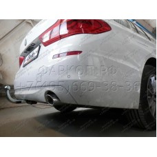 Фаркоп Galia оцинкованный для BMW 5 G30, G31 2016-2020. Быстросъемный крюк. Артикул B024C
