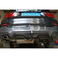 Фаркоп Westfalia для BMW X3 F25 (включая M-Sport) 2010-2014. Быстросъемный крюк. Артикул 303404600001