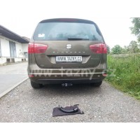 Фаркоп Auto-Hak для Volkswagen Sharan 2010-2011. Быстросъемный крюк. Артикул K 54A
