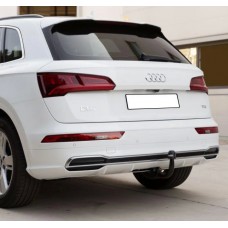 Фаркоп Aragon (быстросъемный крюк, вертикальное крепление) для Audi Q5 II (в т.ч. S-Line) 2017-2020. Артикул E0409CV