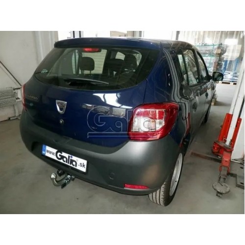 Фаркоп Galia оцинкованный для Renault Sandero I хэтчбек 2008-2013. Быстросъемный крюк. Артикул D040C