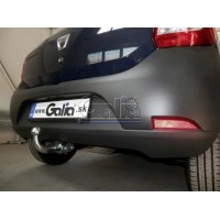 Фаркоп Galia оцинкованный для Renault Sandero I хэтчбек 2008-2013. Быстросъемный крюк. Артикул D040C
