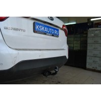 Фаркоп Brink (Thule) для Hyundai Santa Fе III DM 2/4WD 2012-2017. Артикул 564200