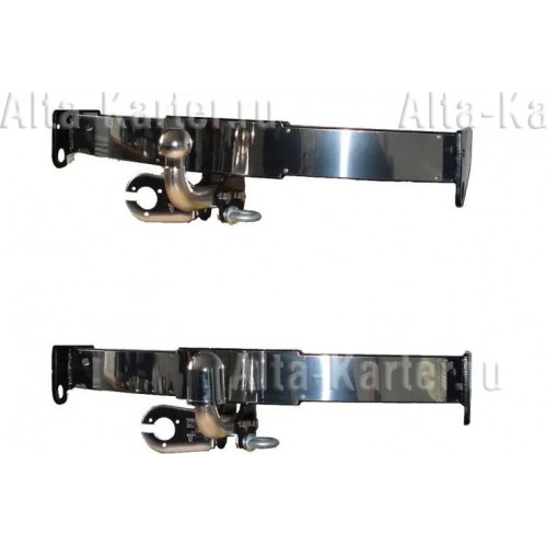 Фаркоп Baltex для Toyota Land Cruiser 200 2007-2020. (с декор. пластиной). Артикул Y-20aNS
