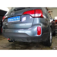 Фаркоп Bosal для Kia Sorento II рестайлинг 2012-2020 (кроме Prime). Артикул 4258-A