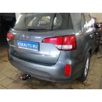 Фаркоп Bosal для Kia Sorento II рестайлинг 2012-2020 (кроме Prime). Артикул 4258-A