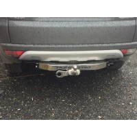 Фаркоп Baltex для Mitsubishi Pajero Sport II 2008-2016. (с декор. накладкой) Фланцевое крепление. Артикул MP-10-2aNM