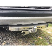 Фаркоп Baltex для Mitsubishi Pajero Sport II 2008-2016. (с декор. накладкой) Фланцевое крепление. Артикул MP-10-2aNM
