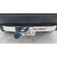 Фаркоп Baltex для Mitsubishi Pajero Sport II 2008-2016. (с декор. накладкой) Фланцевое крепление. Артикул MP-10-2aNM