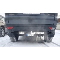 Фаркоп Baltex для Mitsubishi Pajero Sport II 2008-2016. (с декор. накладкой) Фланцевое крепление. Артикул MP-10-2aNM