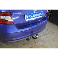 Фаркоп Steinhof для Skoda Octavia A7 седан, универсал 2013-2020. Артикул V-062