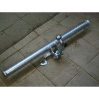 Фаркоп Galia оцинкованный для Volvo XC90 I 2003-2014. Быстросъемный крюк. Артикул V057C