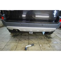 Фаркоп Galia оцинкованный для Volvo XC90 I 2003-2014. Быстросъемный крюк. Артикул V057C