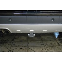 Фаркоп Galia оцинкованный для Volvo XC90 I 2003-2014. Быстросъемный крюк. Артикул V057C