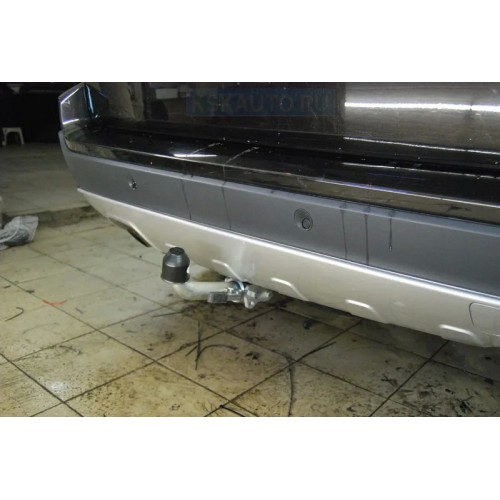 Фаркоп Galia оцинкованный для Volvo XC90 I 2003-2014. Быстросъемный крюк. Артикул V057C