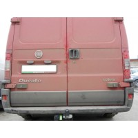 Фаркоп Лидер-Плюс для Citroen Jumper II L2 2006-2020. Фланцевое крепление. Артикул P107-F