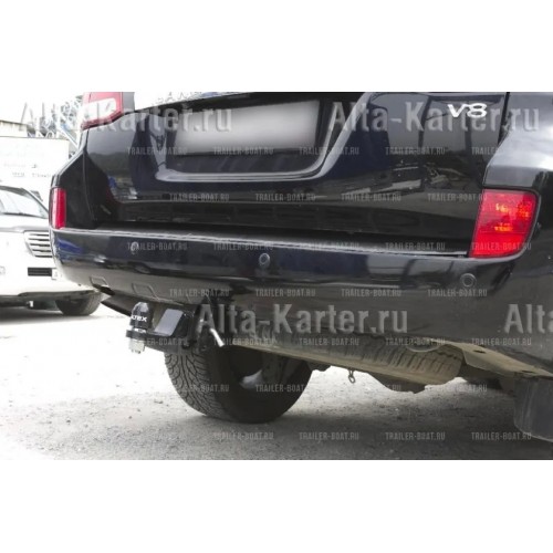 Фаркоп Baltex (c LED-фонарем) для Toyota Land Cruiser 200 2007-2020. Артикул 24.2443.32F