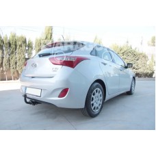 Фаркоп Aragon (быстросъемный крюк, горизонтальное крепление) для Hyundai i30 II хэтчбек 5-дв. 2011-2017. Артикул E2517AS