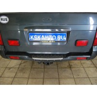 Фаркоп Bizon для ТагАЗ Road Partner 2008-2011. Быстросъемный крюк. Артикул FA 0474-E