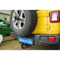 Фаркоп Westfalia для Jeep Wrangler JK 2007-2018. Быстросъемный крюк. Артикул 342105600001